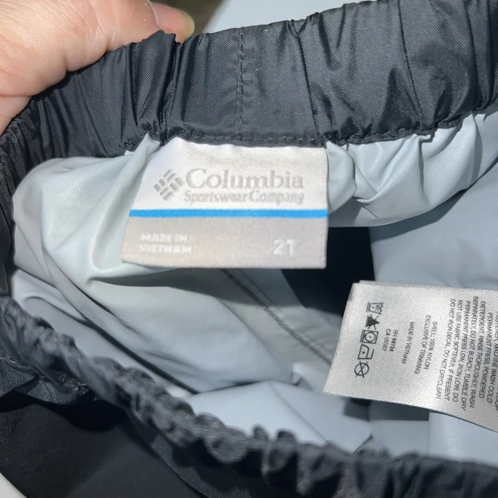 Columbia Youth Unisex Cypress Brook III Pant in Black, Size 2T